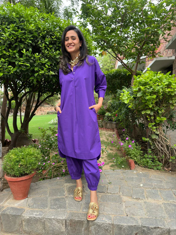 Women's Cotton Kurta Set