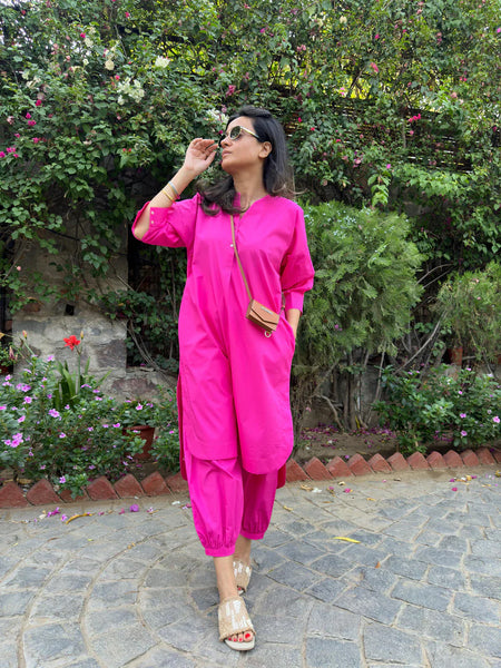 Women's Cotton Kurta Set