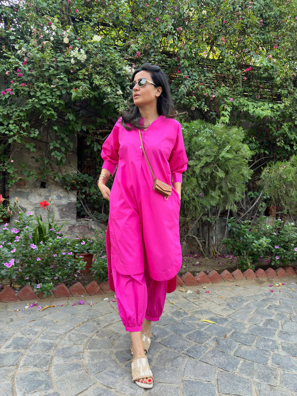 Women's Cotton Kurta Set