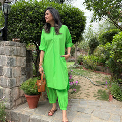 Women's Cotton Kurta Set