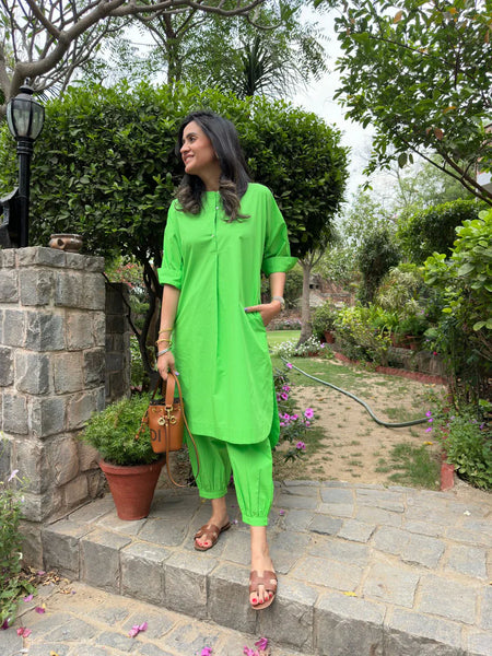 Women's Cotton Kurta Set