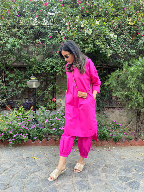 Women's Cotton Kurta Set