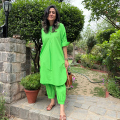 Women's Cotton Kurta Set