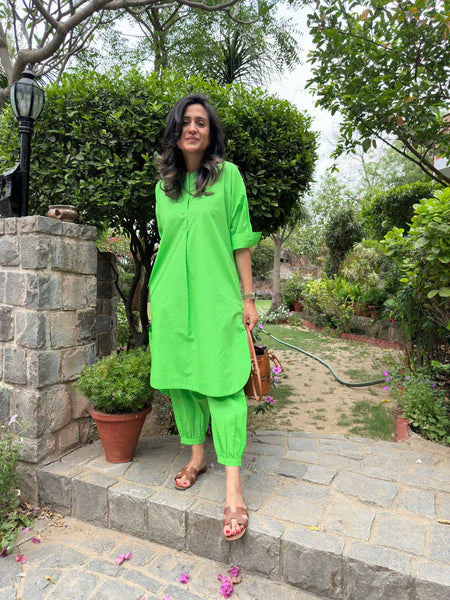 Women's Cotton Kurta Set
