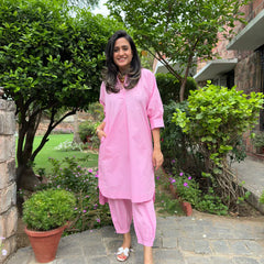 Women's Cotton Kurta Set