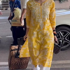 Women Embroidery Work Kurti