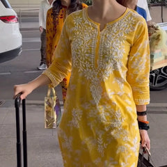 Women Embroidery Work Kurti