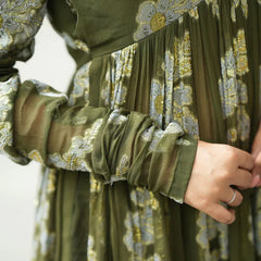 Kurta Set in Olive