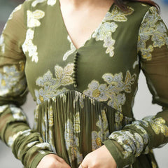 Kurta Set in Olive