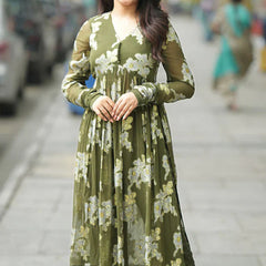 Kurta Set in Olive