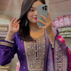 Pink Flared Suit Set