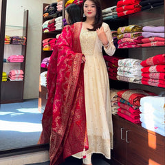 Pink Flared Suit Set