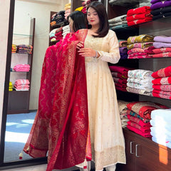 Pink Flared Suit Set