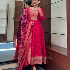 Pink Flared Suit Set