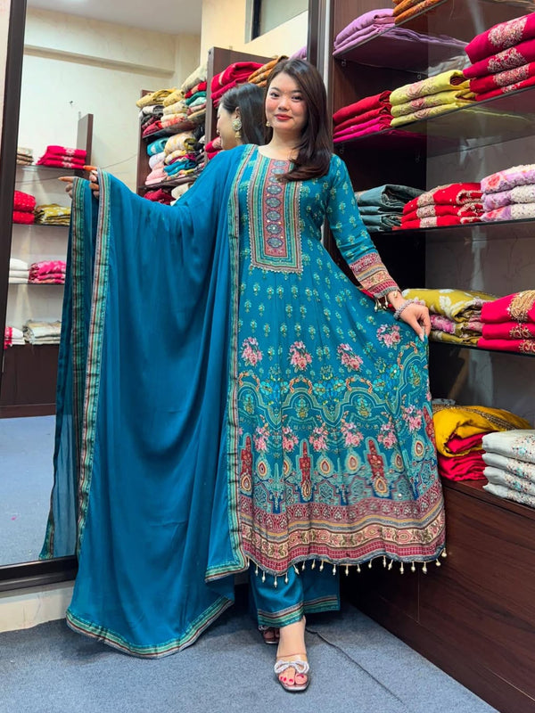 Pink Flared Suit Set