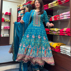 Pink Flared Suit Set