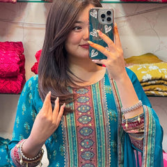 Pink Flared Suit Set