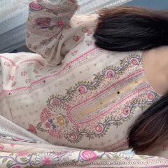 Pastel Floral Printed Kurta Set with Dupatta