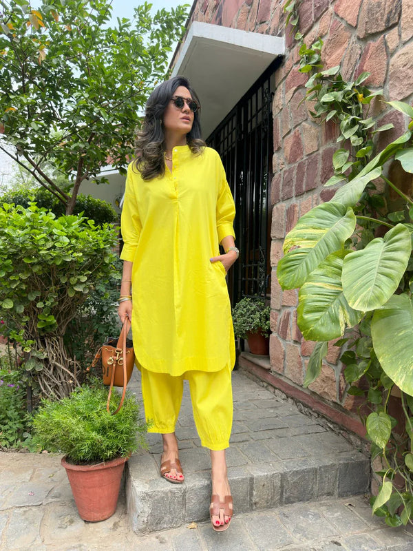 Women's Cotton Kurta Set
