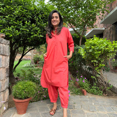 Women's Cotton Kurta Set