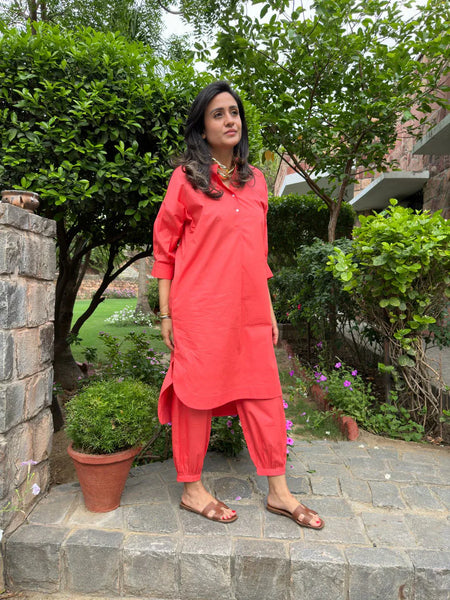 Women's Cotton Kurta Set