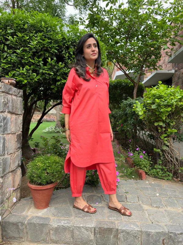 Women's Cotton Kurta Set