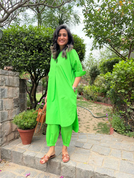 Women's Cotton Kurta Set