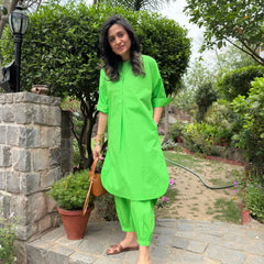 Women's Cotton Kurta Set