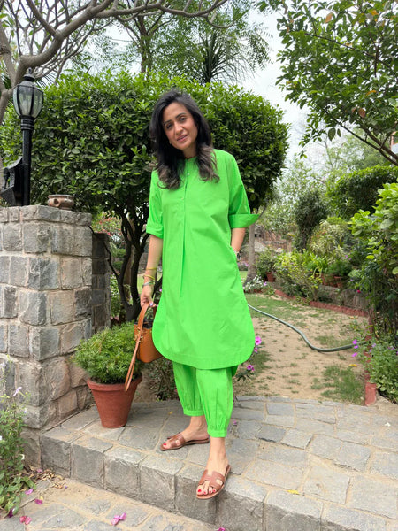 Women's Cotton Kurta Set