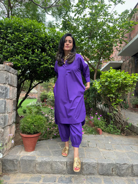 Women's Cotton Kurta Set