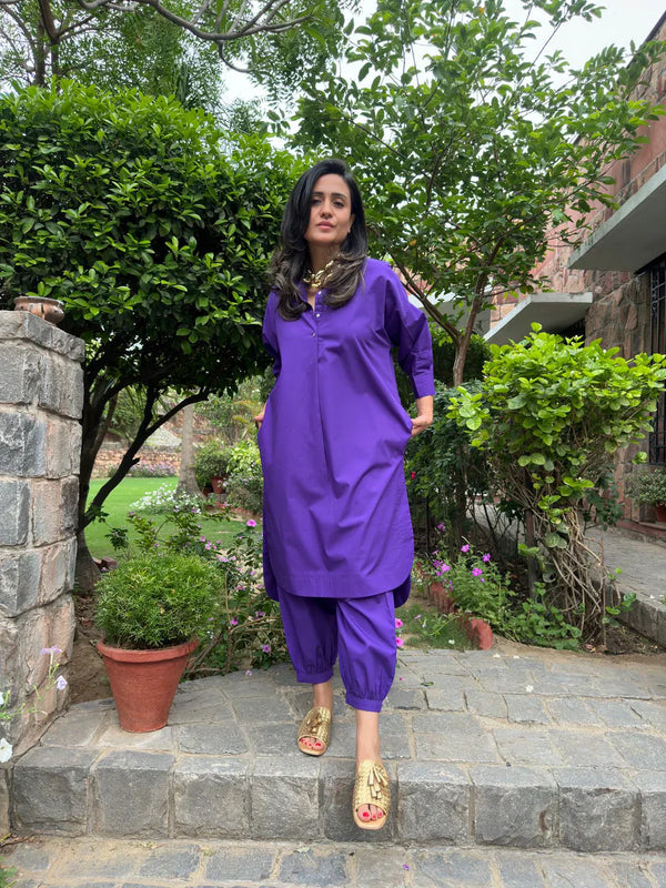 Women's Cotton Kurta Set
