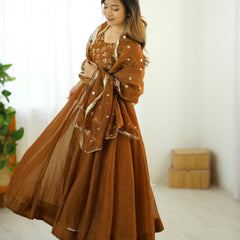 Women Ethnic Anarkali Gown