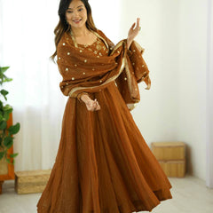 Women Ethnic Anarkali Gown