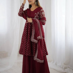 Women’s Ethnic Sharara Set