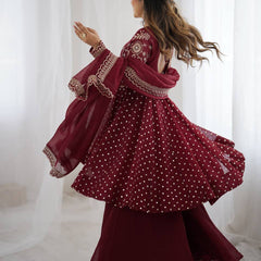 Women’s Ethnic Sharara Set