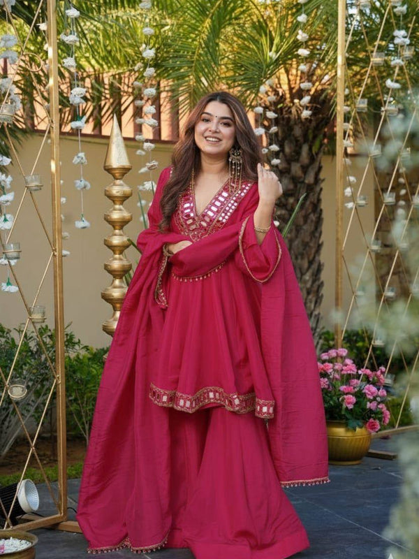 Women’s Ethnic Sharara Set