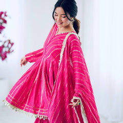 Women’s Ethnic Anarkali Sharara Set