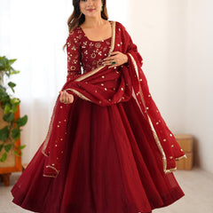 Women Ethnic Anarkali Gown