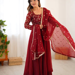 Women Ethnic Anarkali Gown
