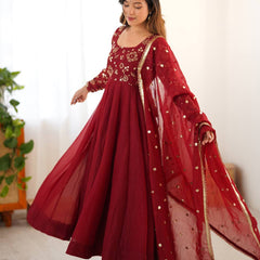 Women Ethnic Anarkali Gown