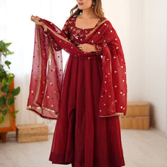 Women Ethnic Anarkali Gown